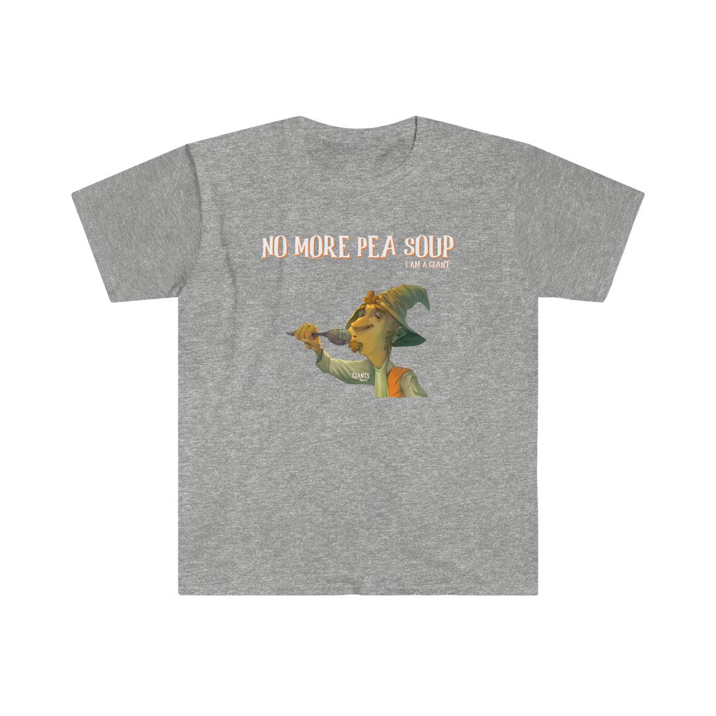 Pea Soup Unisex Softstyle T-Shirt White Lettering