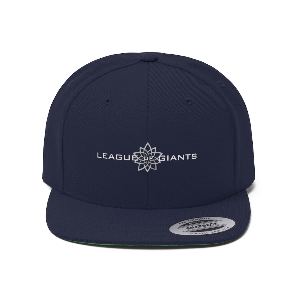 League of Giants Unisex Flat Bill Hat