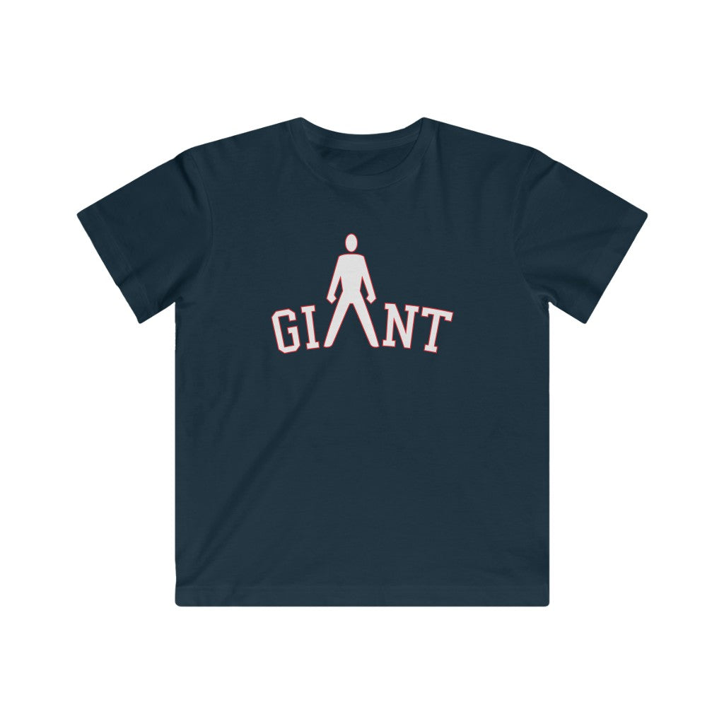 Giant Red Outline Kids Fine Jersey Tee