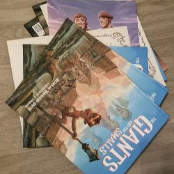 Giants and Smalls Hardcover Book- Flawed Batch.