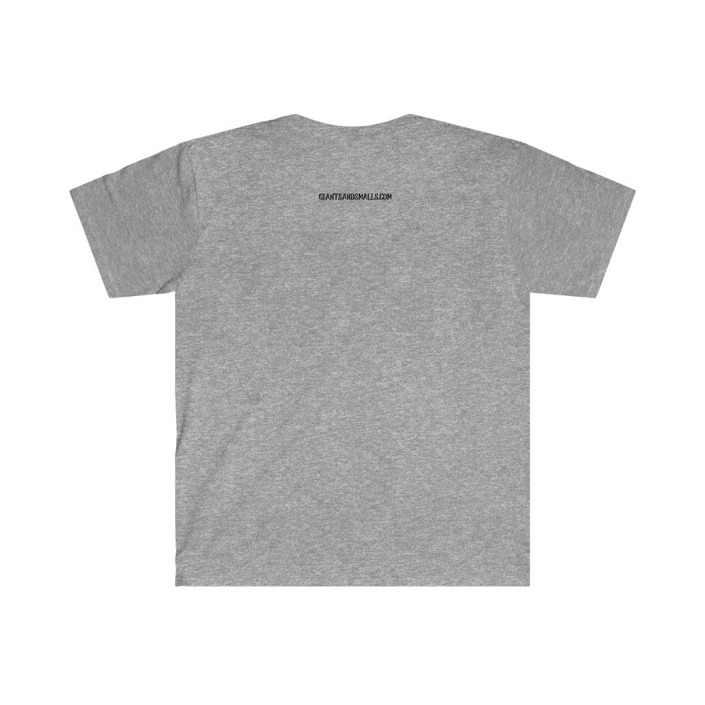 Pea Soup Unisex Softstyle T-Shirt Black Lettering