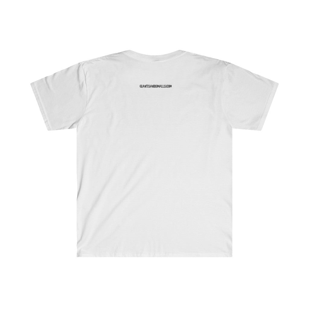 Pea Soup Unisex Softstyle T-Shirt Black Lettering